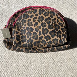 JCREW makeup bags